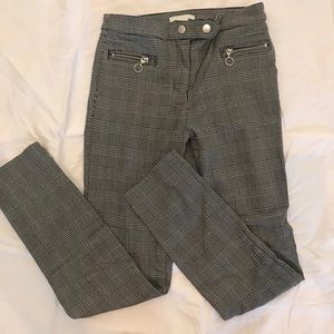 H&M plaid pants